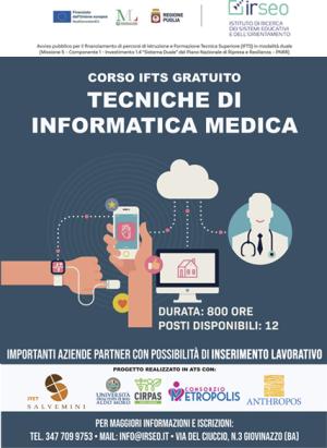 Corso IFTS "Tecniche di informatica medica"